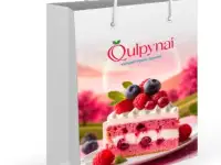 Фирменные бумажные пакеты с полноцветной печатью, фотография 5