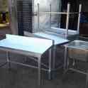 Изготовим столы из пищевой нержавеющей стали.