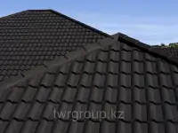 Композитная черепица VEKTILE профиль Shake цвет Chestnut Код: 0001, фотография 4