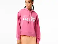 Женская толстовка - худи lacoste oversize fit