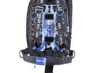 Комплект blue battle backmount 16л, с алюминиевым крепежём mares xr