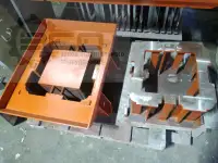 Пресс форма для вибропрессов. Блок, арболит, фотография 2