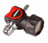 Свисток сигнальный двухсредный (крякалка) sub alert для инфлатора (красный)