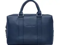 Кожаная спортивная сумка calcott dark blue, фотография 2