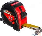 Рулетка matrix 31005  status magnet 3 fixations 5мх25мм обрезиненный корпус