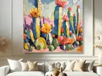 Интерьерная картина ручной работы. Декор на стену. Абстракция