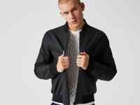 Кожанная куртка lacoste