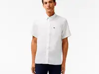 Мужская льняная рубашка lacoste