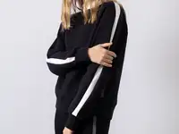 Свитшот с контрастными вставками vassa&co