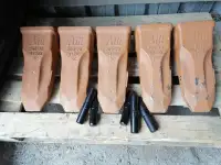 АДАПТЕР И КОРОНКИ  НА ЛЮБЫЕ ЭКСКАВАТОР  KOMATSU BROKK, TEREX, JCB, фотография 3