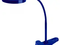 Эра б0004479 настольный светодиодный светильник nled-435-4w-bu синий {на прищепке, цвет. температура
