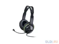 Гарнитура genius hs-400а черно-зеленый