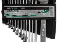 Набор комбинированных ключей stels 15429 (6 - 22 мм)  12