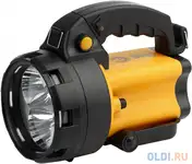 Эра б0031035 фонарь-прожектор pa-604 альфа {3 светодиода 1вт, аккумулятор 4в 4,5ач,