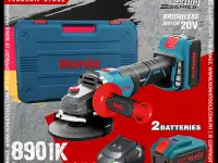 Аккумуляторная угловая шлифмашина, Ronix 8901K