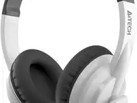 Наушники a4tech hu-10 черный белый