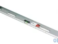 Уровень алюминиевый "рельс", 1800 мм, 3 глазка (1 поворотный)// matrix