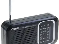 Радиоприемник сигнал рп-202 черный