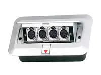 Встраиваемая панель с разъёмами soundking aj310