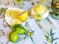 Традиционная итальянская скатерть Loneta Savona ширина 140 см, фотография 9