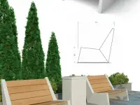 Скамьи,Урны,Вазоны из компазитного мрамора от завода производителя, фотография 3