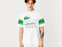 Футболка lacoste свободной посадки unisex