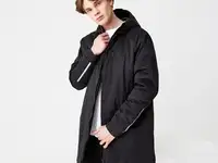 Мужская куртка-ветровка lacoste с капюшоном