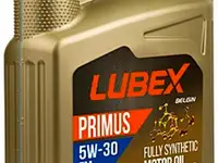 L034-1315-0404 lubex синт. мот.масло primus fm 5w-30 cf/sl a5/b5 (4л)