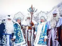 Дед Мороз на санях, фотография 8