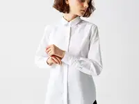 Женская рубашка lacoste slim fit