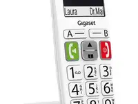 Р/телефон dect gigaset e290 sys rus белый аон