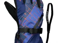 Перчатки scott glove jr ultimate premium pacific blue/maroccan red, фотография 2