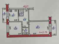 Продам 2-х комнатную квартиру на Абая-Момышулы, Жетысу-4, дом 7, фотография 11