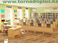 Школьная мебель. Стулья, парты, столы рабочие лабораторные демонстрационные, пеналы в РАССРОЧКУ напрямую с фабрики, фотография 9