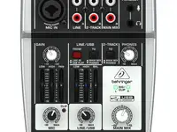 Аналоговый микшерный пульт behringer 302usb