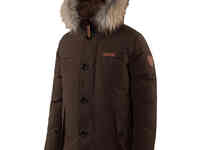 Куртка пуховая мужская сивера хорт 2.0 трюфель