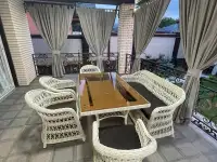 Мебель из искуственного ротанга цена указано за 1самое дешевое плетенное кресло, фотография 5