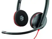 Гарнитура plantronics blackwire c3220-a черный