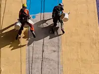 Капитальный ремонт фасада / Покраска фасада / Отделка фасада / Ремонт фасада / Промышленный альпинизм / Высотные работы, фотография 2