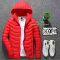 отдежда с подогревом, Куртка с подогревом красная