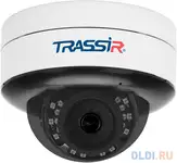 Видеокамера ip trassir tr-d3121ir2 v6 3.6-3.6мм цветная корп.:белый
