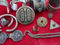 продам антикварные национальные украшения. серебро., фотография 3