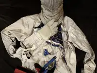 Экипировка для фехтования, форма для юниоров, фехтование саблей, фотография 2