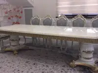 Стол Голд слоновая кость с золотом 3,00 (4,00). Россия