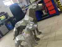 Полигональные фигуры из металла, готовые и на заказ., фотография 3