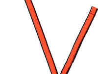 Усы Самостраховки Венто Ленточные Люкс  40Х 60См