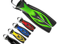 Mares raptor ласты регулируемые цвет зеленый