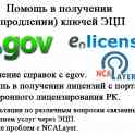 Помощь в получении ЭЦП, оформление справок и лицензий EGOV, Elicense