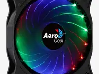 Вентилятор aerocool cosmo, fixed rgb led, 120x120x25мм, molex