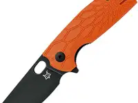 Складной нож fox baby core, сталь n690, рукоять пластик frn оранжевый